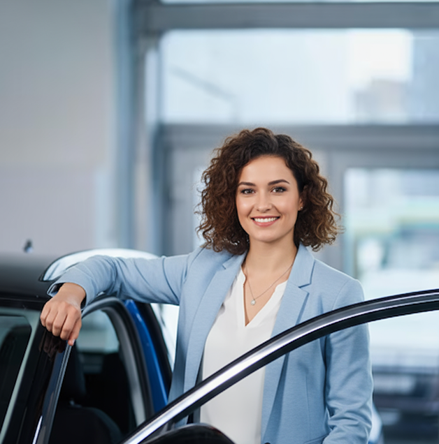 Top Driver teen during behind the wheel training